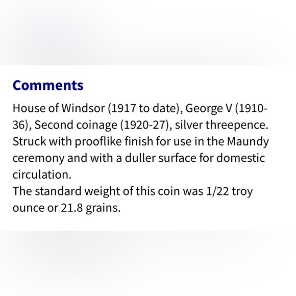 🎈$5 add on - 1921 3 PENCE - George V - Picture 6 of 7